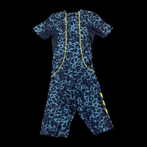 Adidas AdiZero Short Sleeve Running Sprint Track Suit - Picture 2 of 7